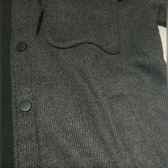 Men's George Dark Gray Shirt Jacket - Picture 7 of 7